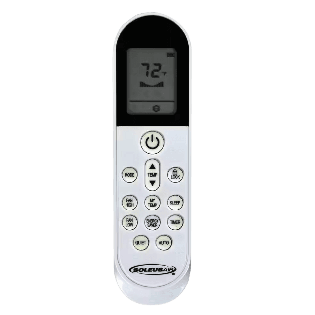 Soleus Air 8,000 BTU Wi-Fi Saddle Window Air Conditioner - Remote Control