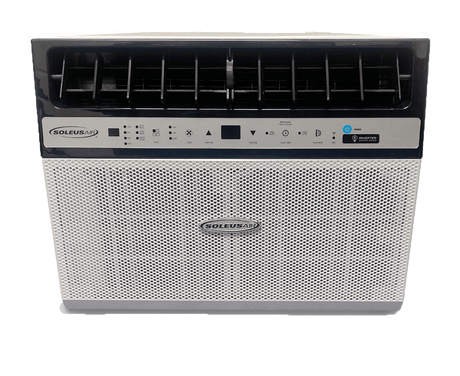 Soleus Air 12,000 BTU Saddle Window Air Conditioner w/Heat - Front View
