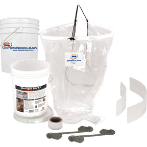 SpeedClean Mini Split Bib Kit with Bucket - Components