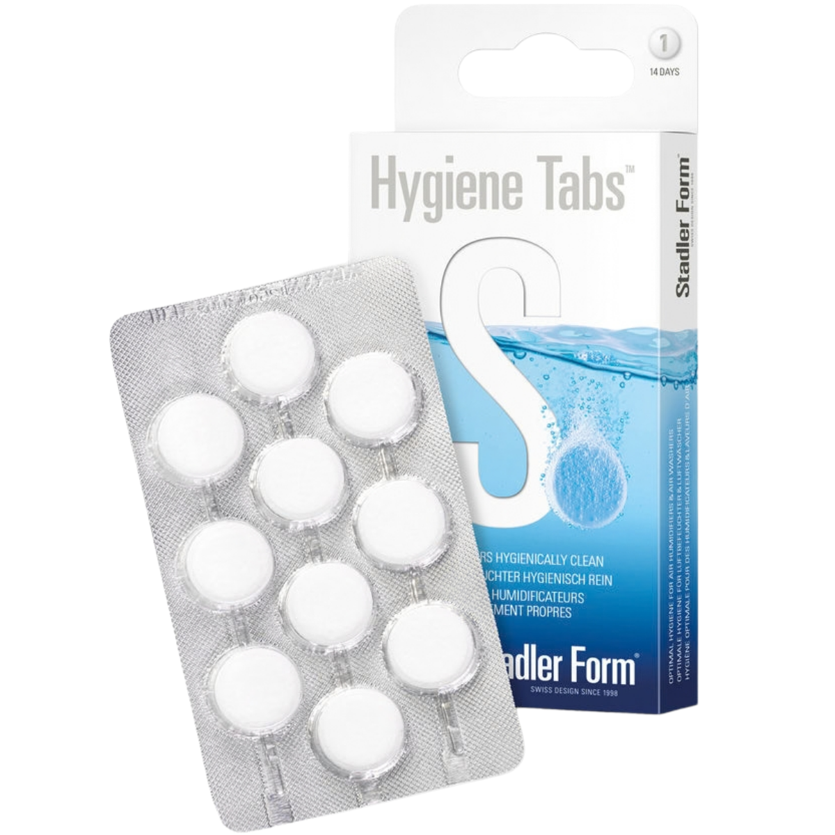 Stadler Form Hygiene Tabs for Humidifiers and Air Washers 10-Pack - Main