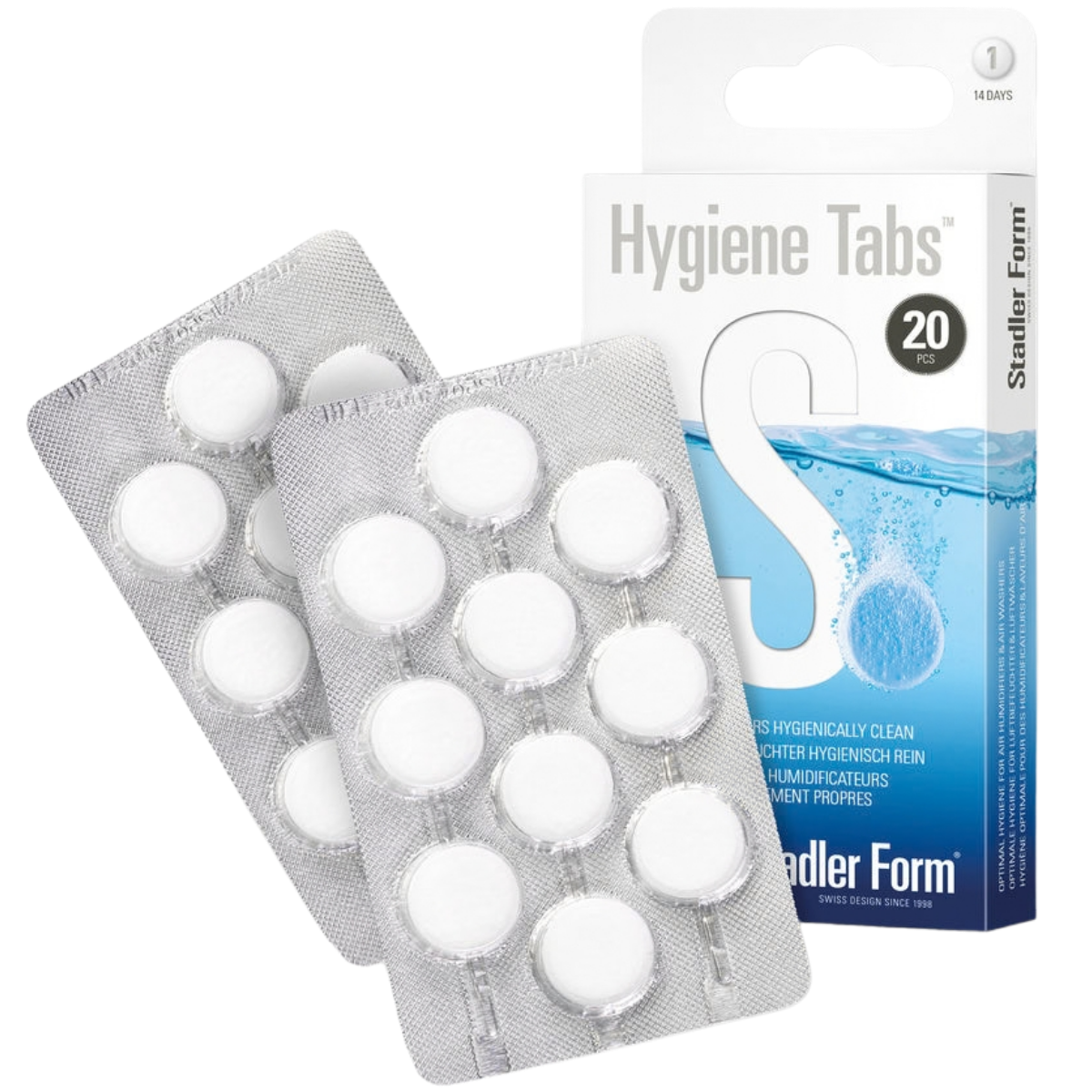 Stadler Form Hygiene Tabs for Humidifiers and Air Washers - 20-Pack