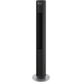 Stadler Form Peter Swinging Tower Fan Black - angle