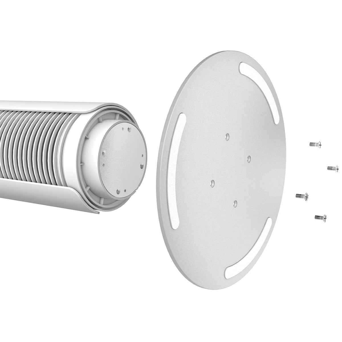 Stadler Form Peter Swinging Tower Fan White - foot assembly