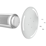 Stadler Form Peter Swinging Tower Fan White - foot assembly
