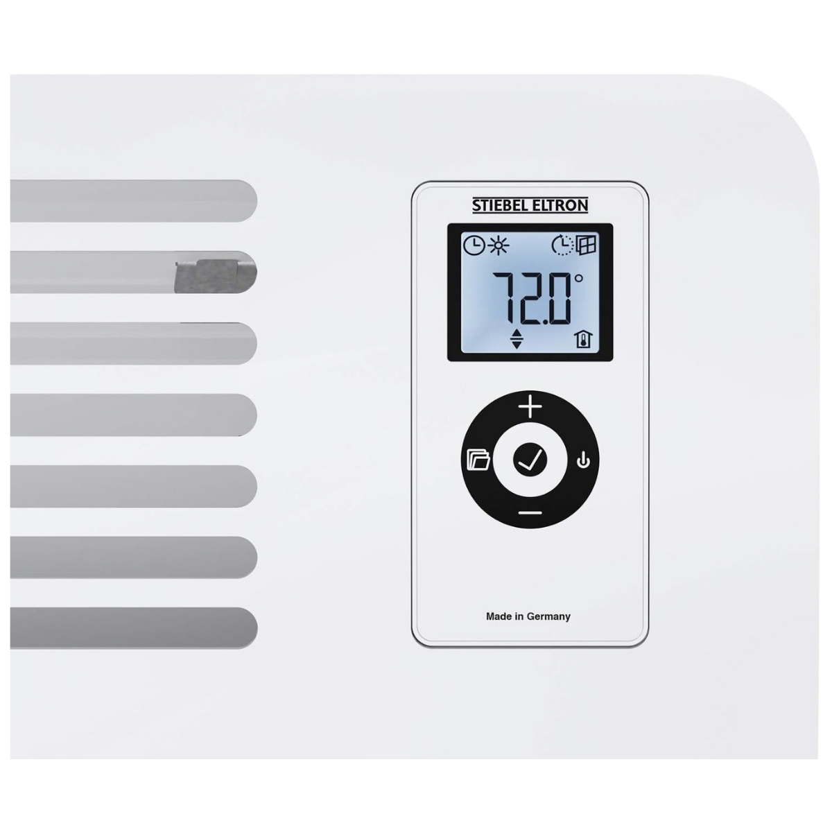 Stiebel Eltron Wall Mounted Convection Heater 240V 1000W - Controls