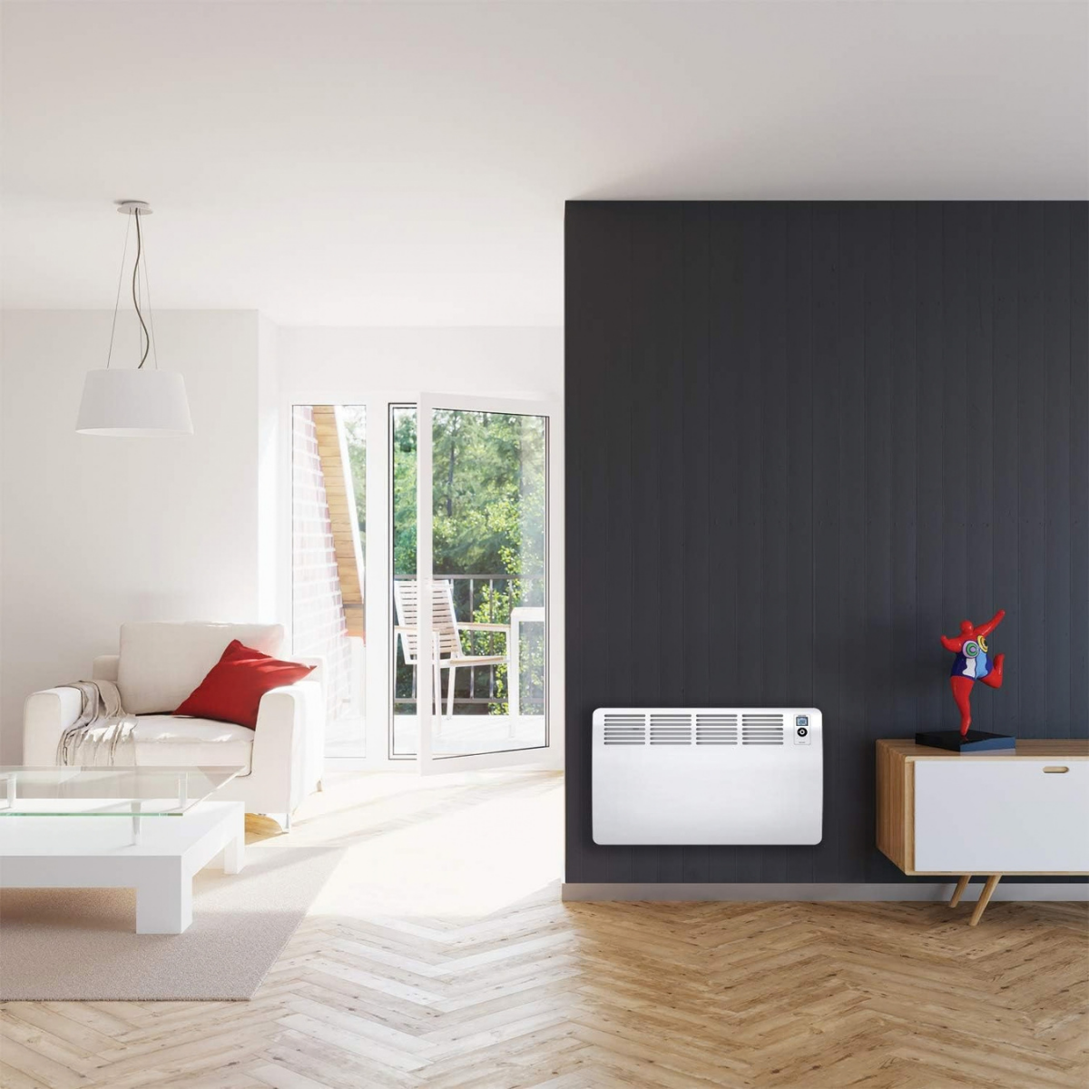 Stiebel Eltron Wall Mounted Convection Heater 240V 2000W - Lifestyle