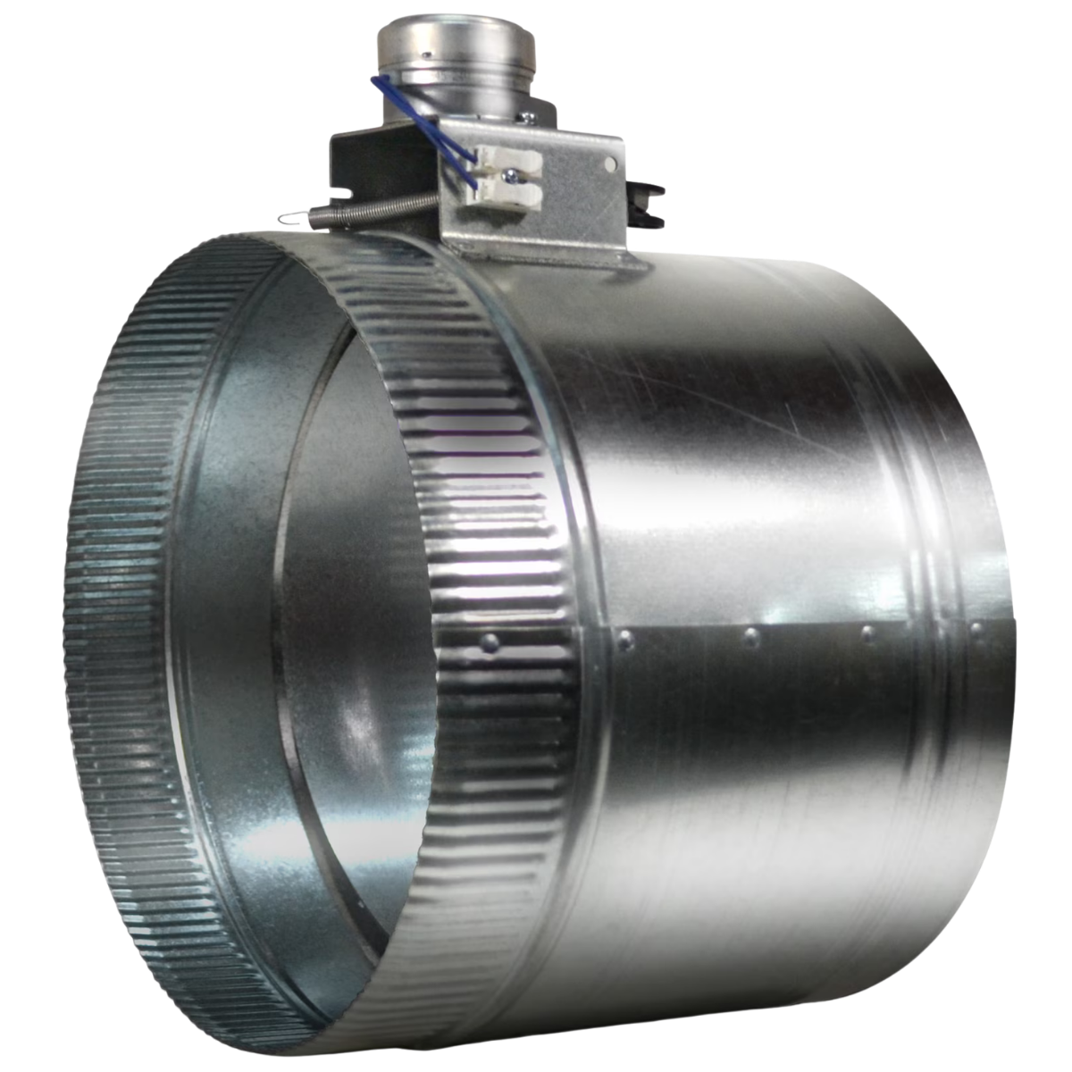Suncourt 120V Adjustable Motorized Damper - Normally Closed - 10-In