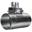 Suncourt 120V Adjustable Motorized Damper - Normally Closed 4-In - Main