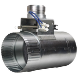 Suncourt 120V Adjustable Motorized Damper - Normally Closed 4-In - Main