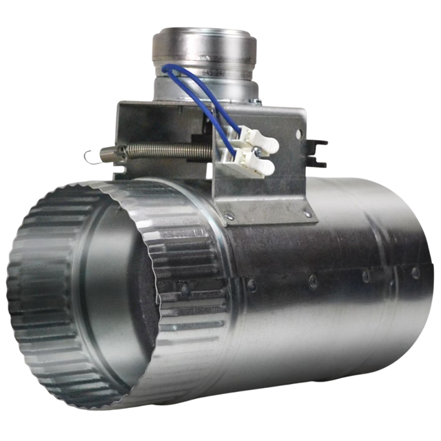 Suncourt 120V Adjustable Motorized Damper - Normally Closed 4-In - Main