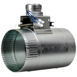 Suncourt 120V Adjustable Motorized Damper - Normally Closed - 5-In