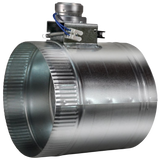 Suncourt 120V Adjustable Motorized Damper - Normally Closed - 8-In