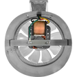 Suncourt 2-Speed Inductor In-Line Duct Fan - Back
