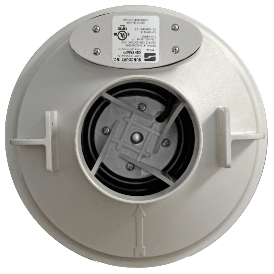 Suncourt Centrax In-Line Centrafugal Fan - Bottom