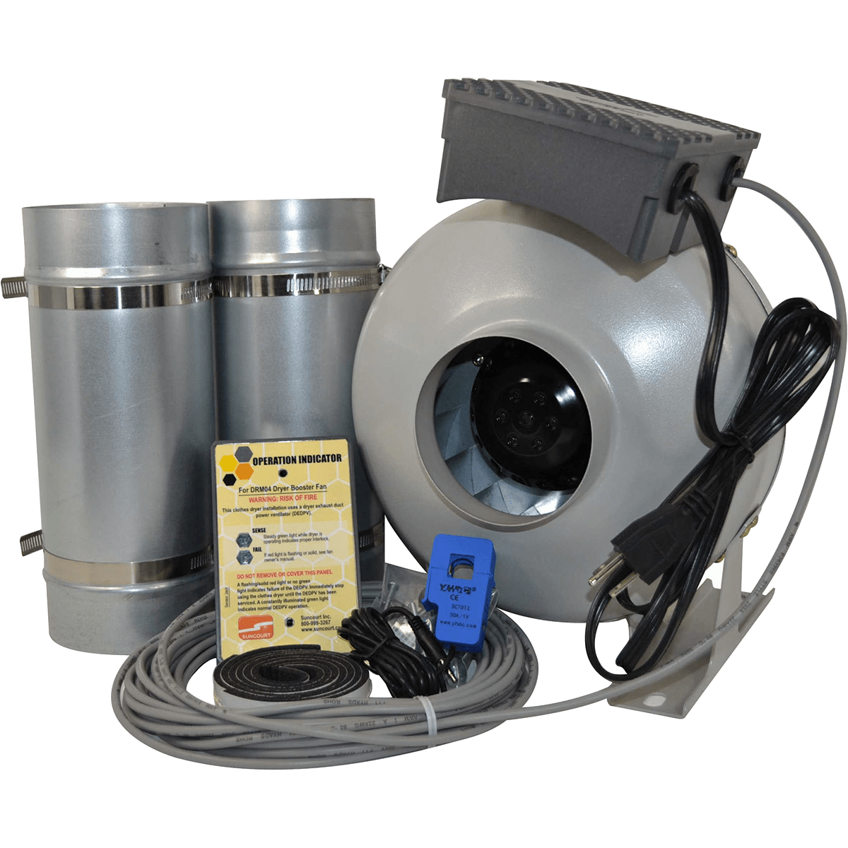 Suncourt Centrasense DEDPV Dryer Booster Fan Kit - Included
