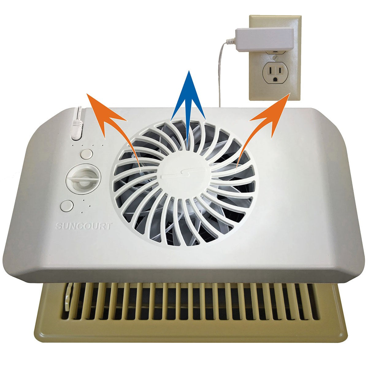 Suncourt Equalizer EZ8 Smart Register Booster - with Plug into Wall