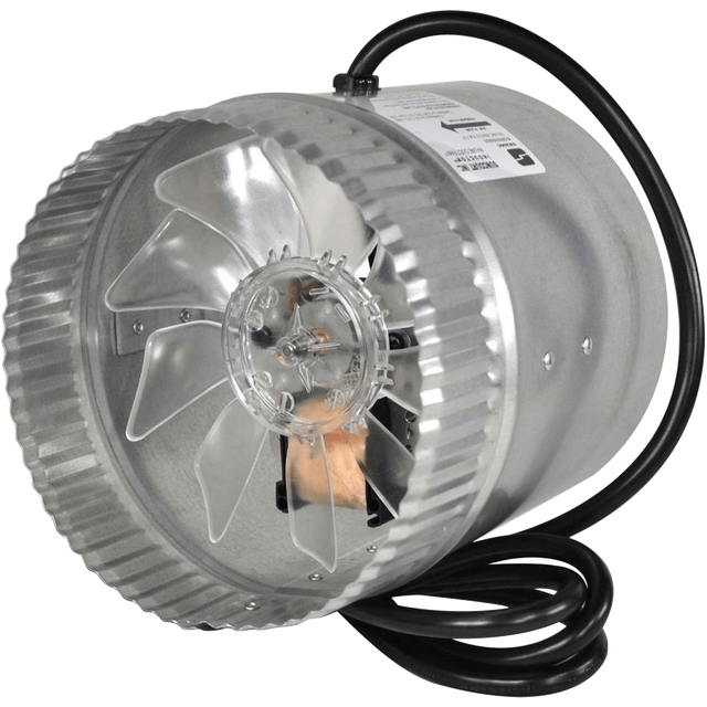 Suncourt Inductor Corded In-Line Duct Fan - 6" Diameter