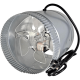 Suncourt Inductor Corded In-Line Duct Fan - 8" Diameter