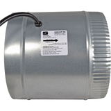 Suncourt Inductor Corded In-Line Duct Fan - 8" Diameter