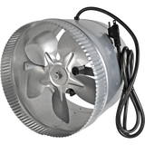 Suncourt Inductor Corded In-Line Duct Fan - 10" Diameter