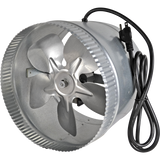 Suncourt Inductor Corded In-Line Duct Fan - 10" Diameter