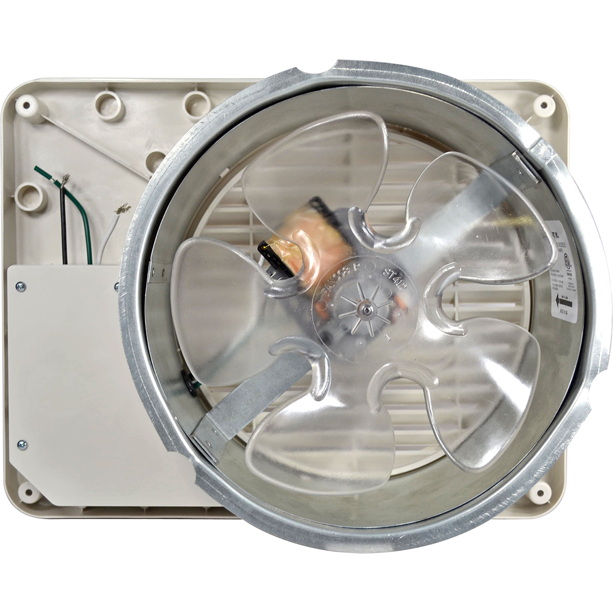 Suncourt ThruWall Variable Speed Room to Room Fan - Back