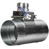 Suncourt ZoneMaster 24V No Transformer Motorized Damper 4-In - Main