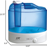SPT SU-2020 Ultrasonic Humidifier - Dimensions