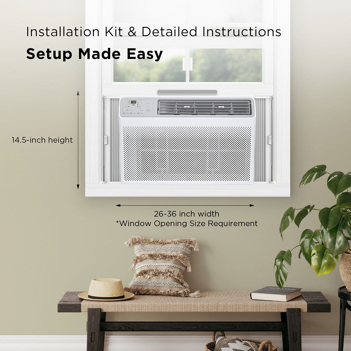 TCL 10,000 BTU Smart Window Air Conditioner - infographic 4