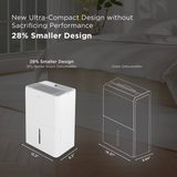 TCL 25 Pint Smart Dehumidifier - Infographic 5