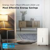 TCL 32 Pint Smart Dehumidifier - Infographic 1
