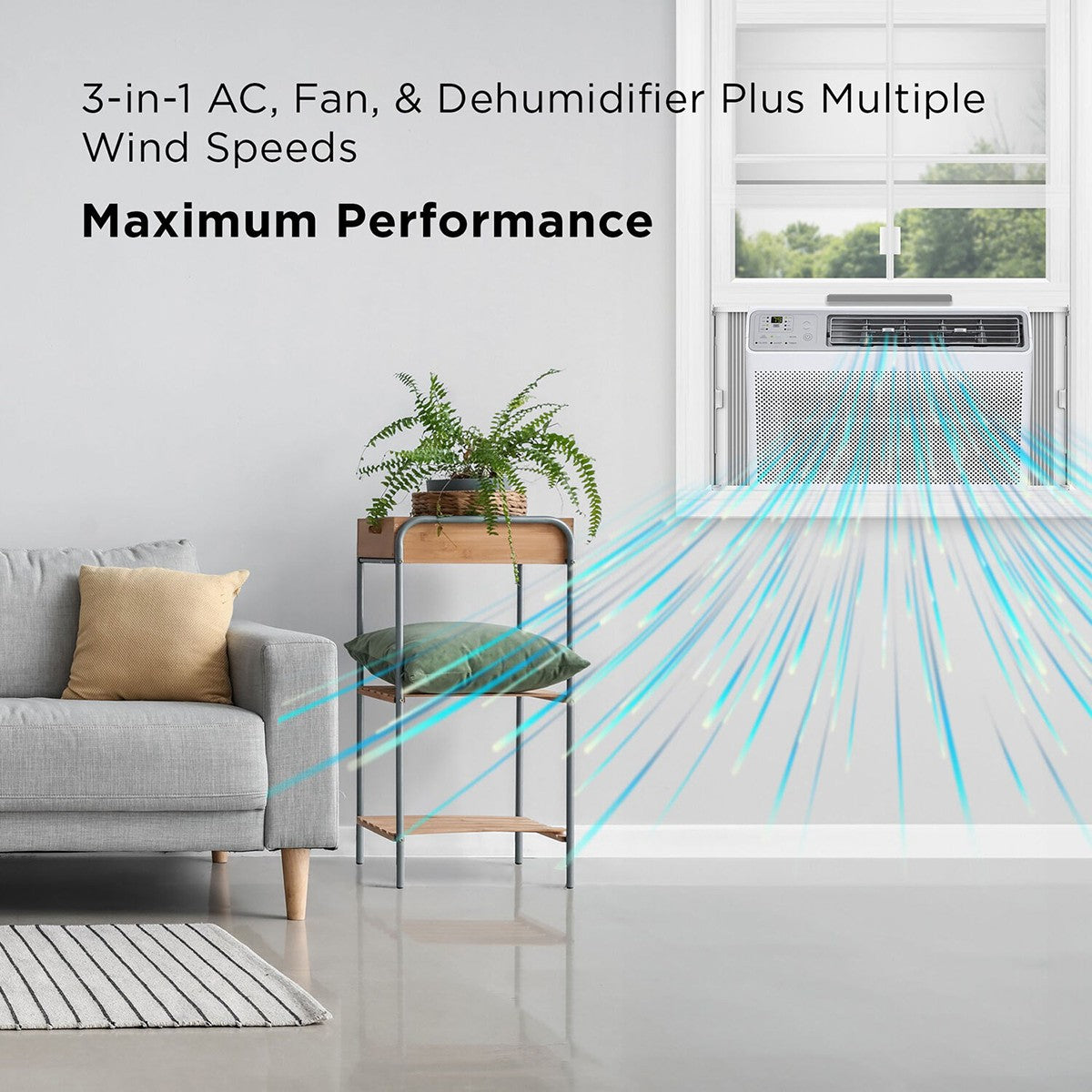 TCL 8,000 BTU Smart Window Air Conditioner - infographic 2