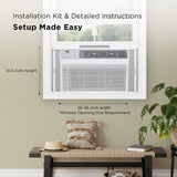 TCL 8,000 BTU Smart Window Air Conditioner - infographic 4