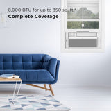 TCL 8,000 BTU Smart Inverter Window Air Conditioner - Infographic