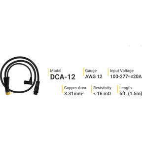 ThinkGrow Daisy Chain Power Cord  5'x20A - Main