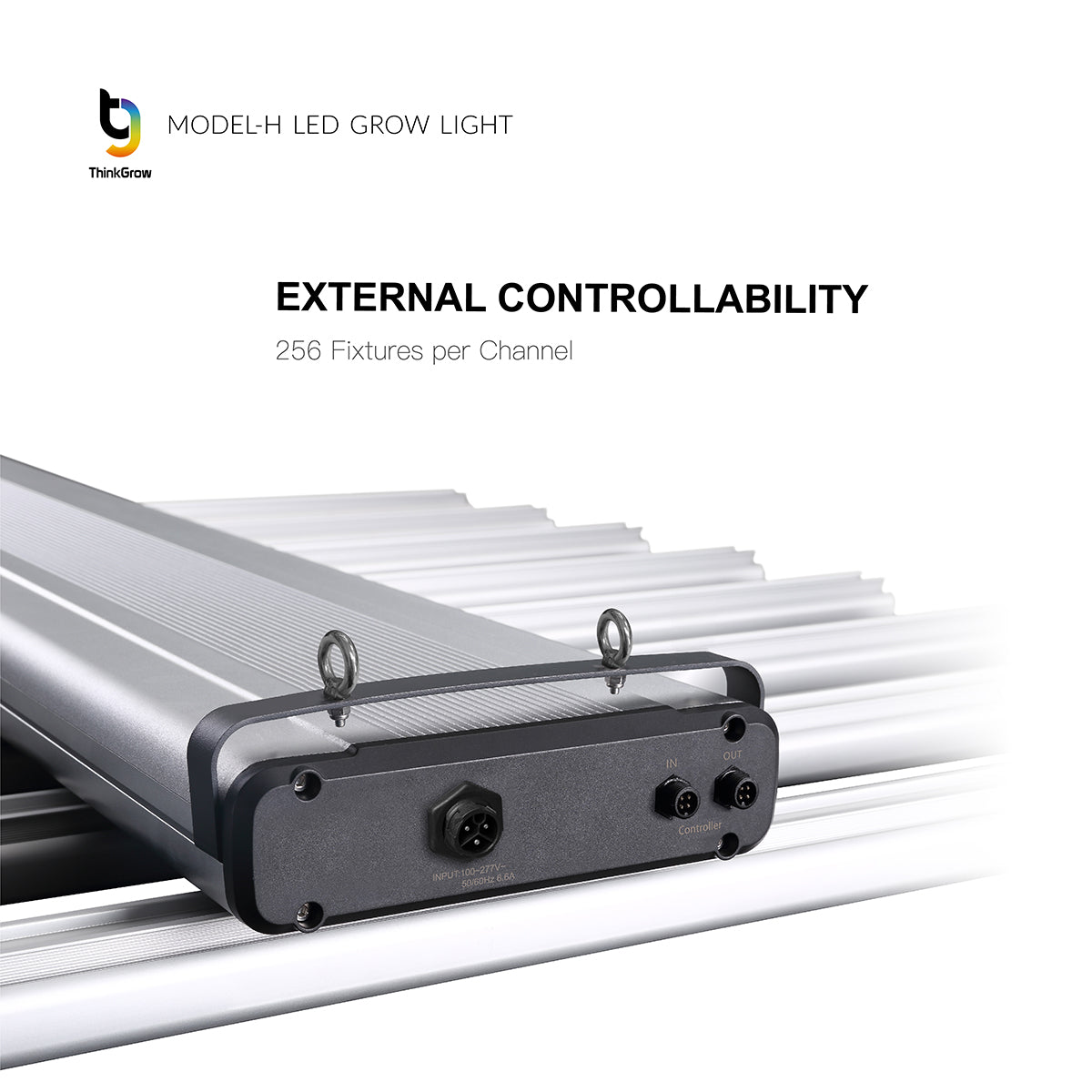 ThinkGrow Model-H 630 Watt Horticulture Full Spectrum LED Grow Light - Controller