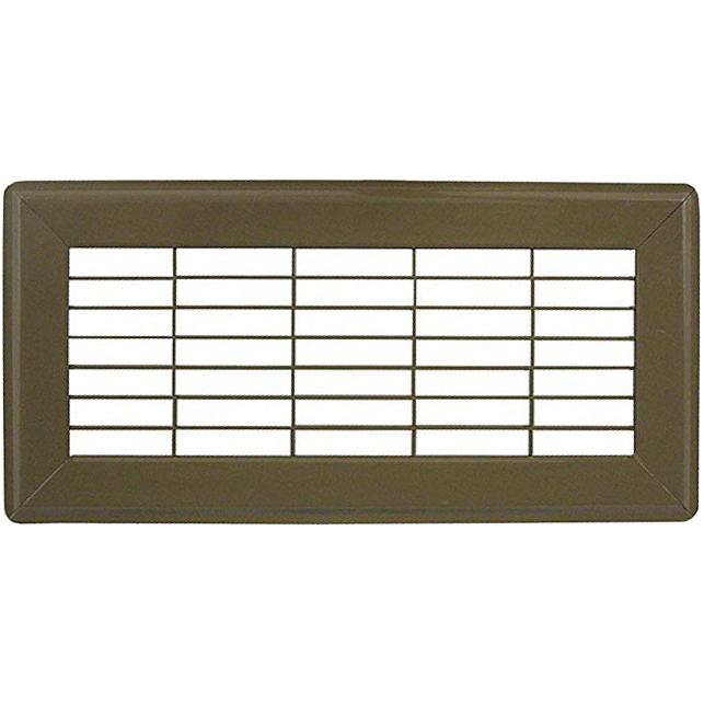 Tjernlund 75 CFM 10" x 4" Register Booster Fan - Front - Brown