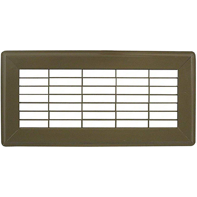 Tjernlund 75 CFM 10" x 4" Register Booster Fan - Front - Brown