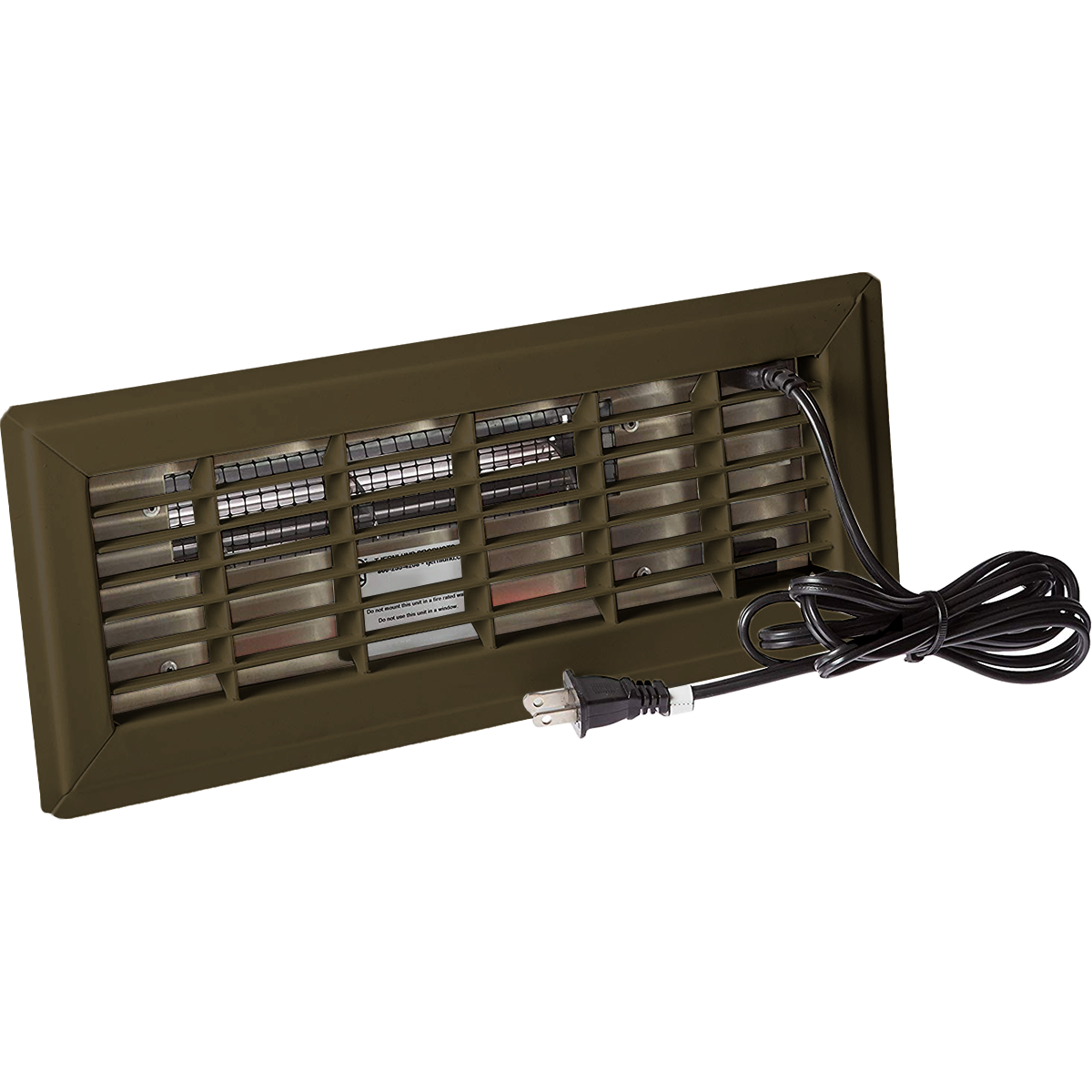 Tjernlund 75 CFM 10" x 4" Register Booster Fan - Main - Brown