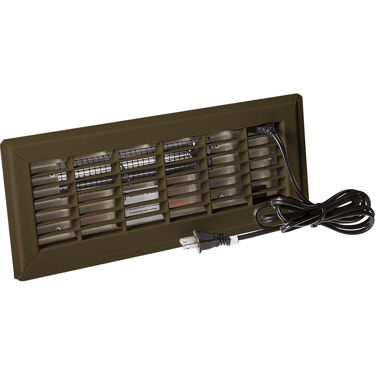 Tjernlund 75 CFM 12" x 4" Register Booster Fan - Main - Brown