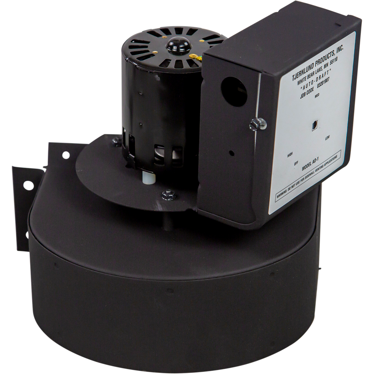 Tjernlund AUTO-DRAFT Wood & Coal Stove Blower (AD-1)