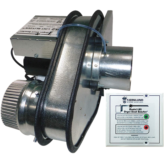 Tjernlund LB2 Dryer Duct Booster Fan - Main