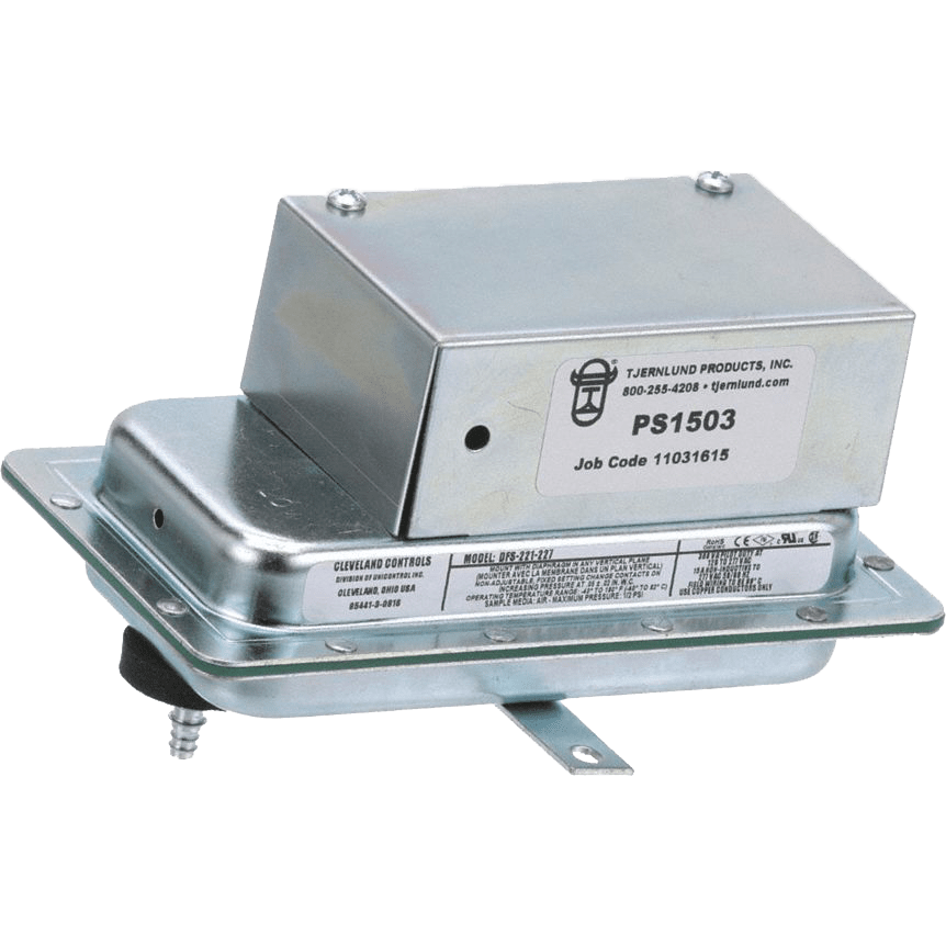 Tjernlund AirStat Duct Pressure Switch (PS1503)