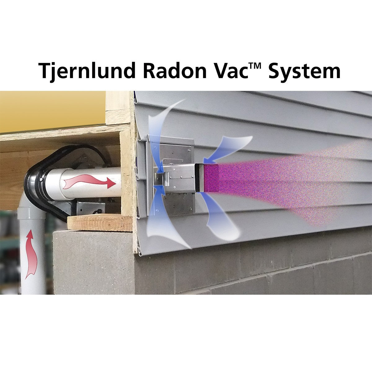 Tjernlund Radon Vac System - Lifestyle