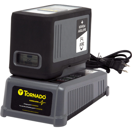 Tornado 36V Battery for Strike Upright Vacuum - w/ Charger