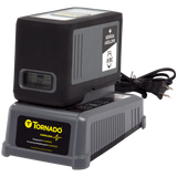 Tornado 36V Quick Charger for Strike Upright Vacuum - w/ Battery