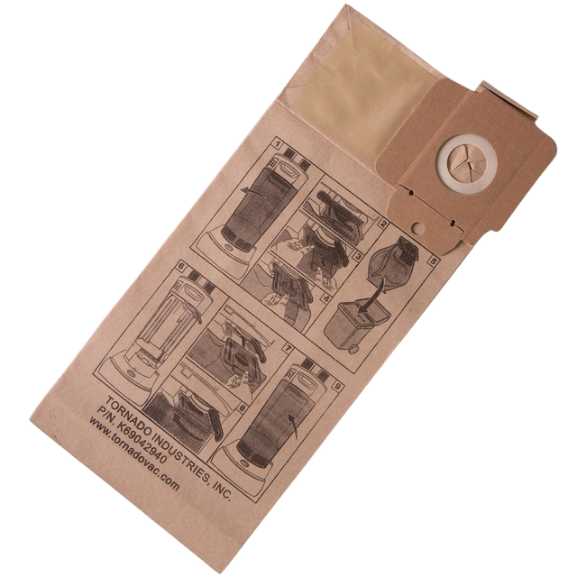 Tornado Replacement Paper Vacuum Bags - Main