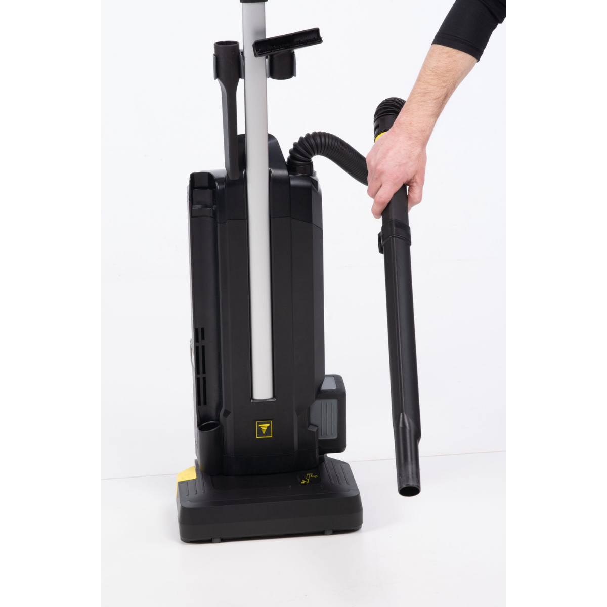 Tornado Strike Dual Motor Battery Operated Upright Commercial Vacuum - Wand