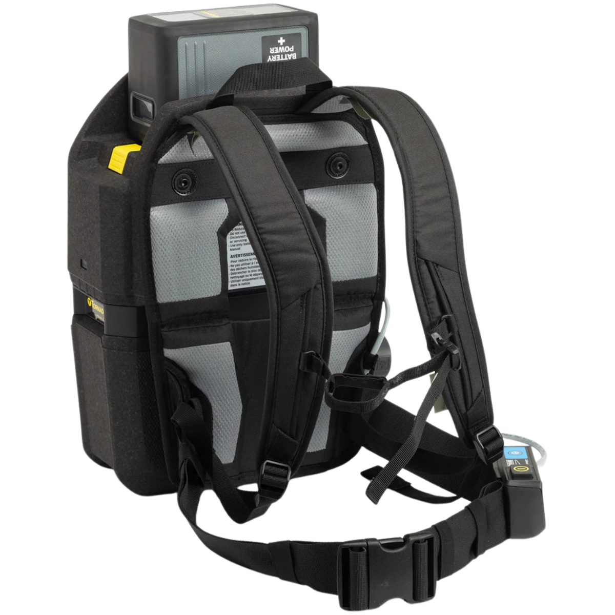 Tornado Zephyr Battery-Operated Backpack Industrial Vacuum - Backpack