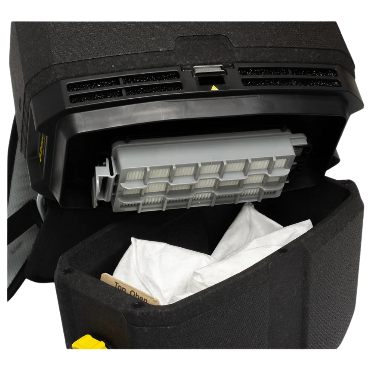 Tornado Zephyr Battery-Operated Backpack Industrial Vacuum - Filter